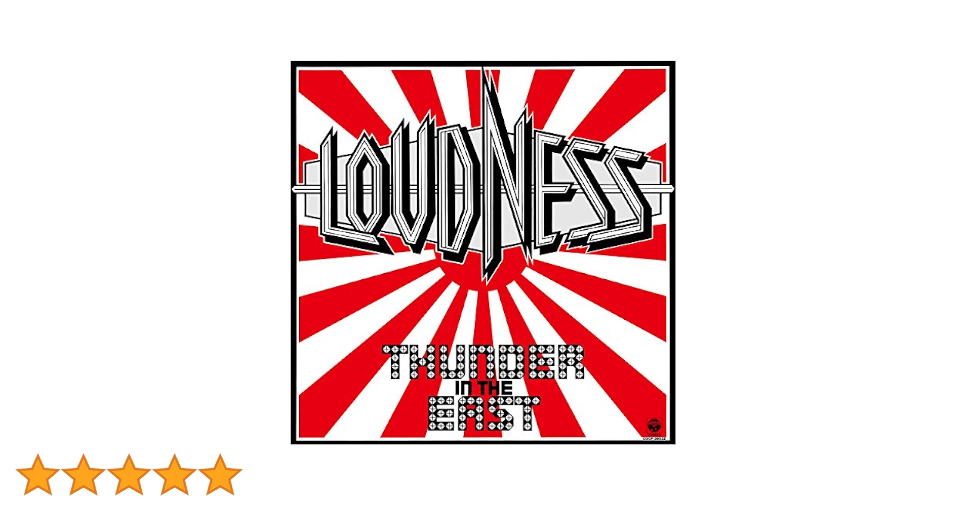 アート・デザイン・音楽 LOUDNESS THUNDER IN THE EAST PHOTO MUSIC REVIEW: Loudness – Thunder in the East (1985 US version